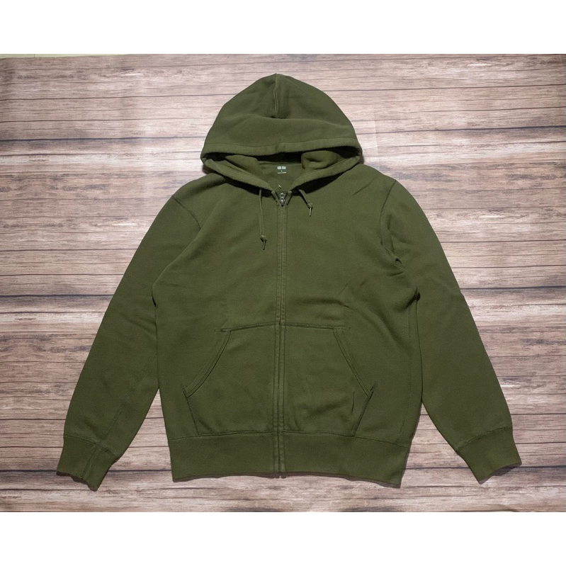 Zipper hoodie uniqlo second
