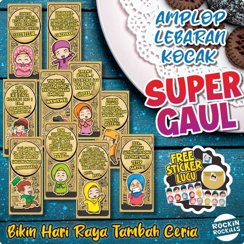 

Model Terlaris Amplop Lebaran Kocak SUPER Super KocakSuper PantunSuper Gaul