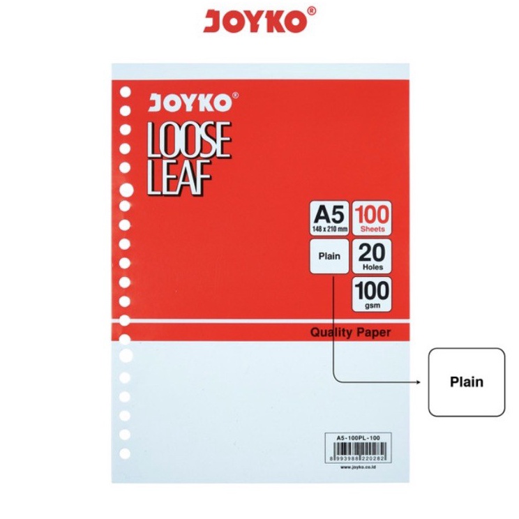 

Baru Untung Loose Leaf Isi Kertas Binder A5 dan B5 PLAIN 1 LEMBAR