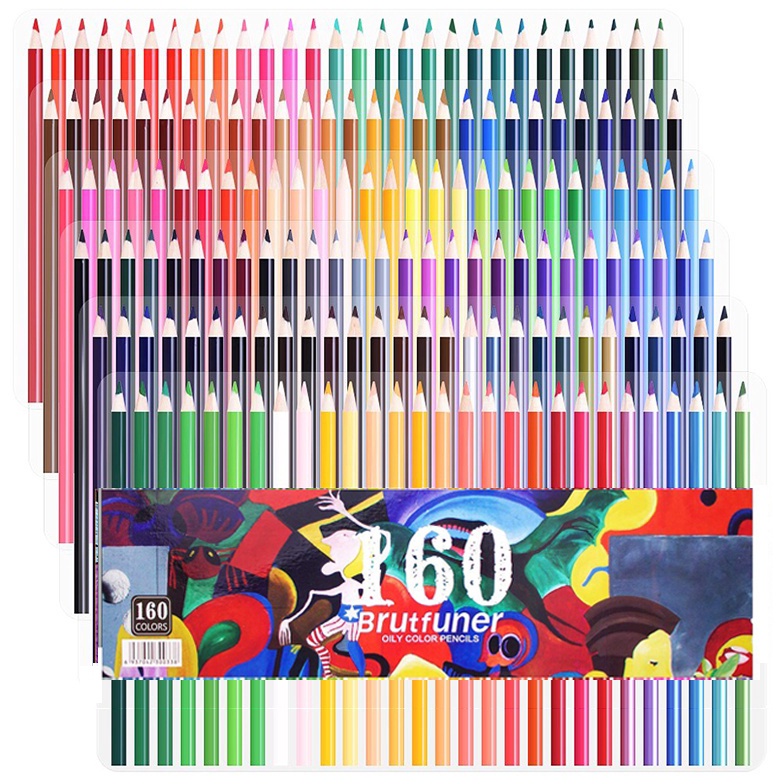 

KODE I3Q4 Slayershop 16 127248 Warna Minyak Profesional Pensil Warna Set Artis Lukisan Sketsa Kayu Warna Pensil Seni Sekolah perlengkapan