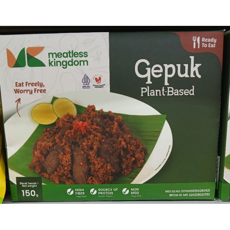 

Meatless Kingdom Vege GEPUK Plant Based 150g - HK