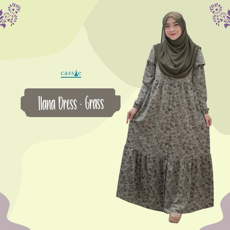 Ilana dress by Cassie (Ready Stok)