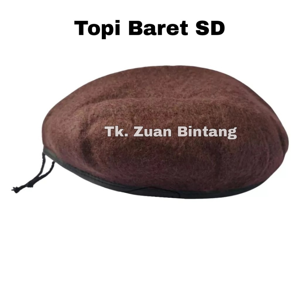 TOPI BARET PRAMUKA SD DAN PIN BARET PRAMUKA
