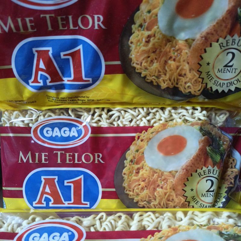 

GAGA MIE TELOR A1 180GR GAGA INDOMIE TELOR