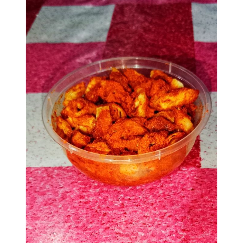 

(variant crispy)krupuk rasa pedasssaaa pollll