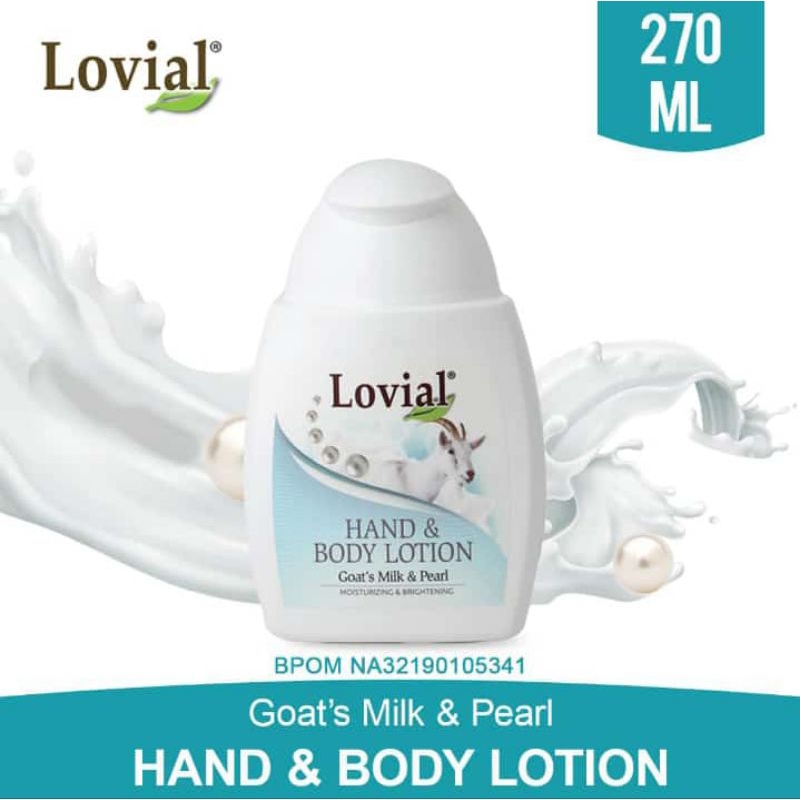 LOVIAL BODY LOTION GOAT'S MILK