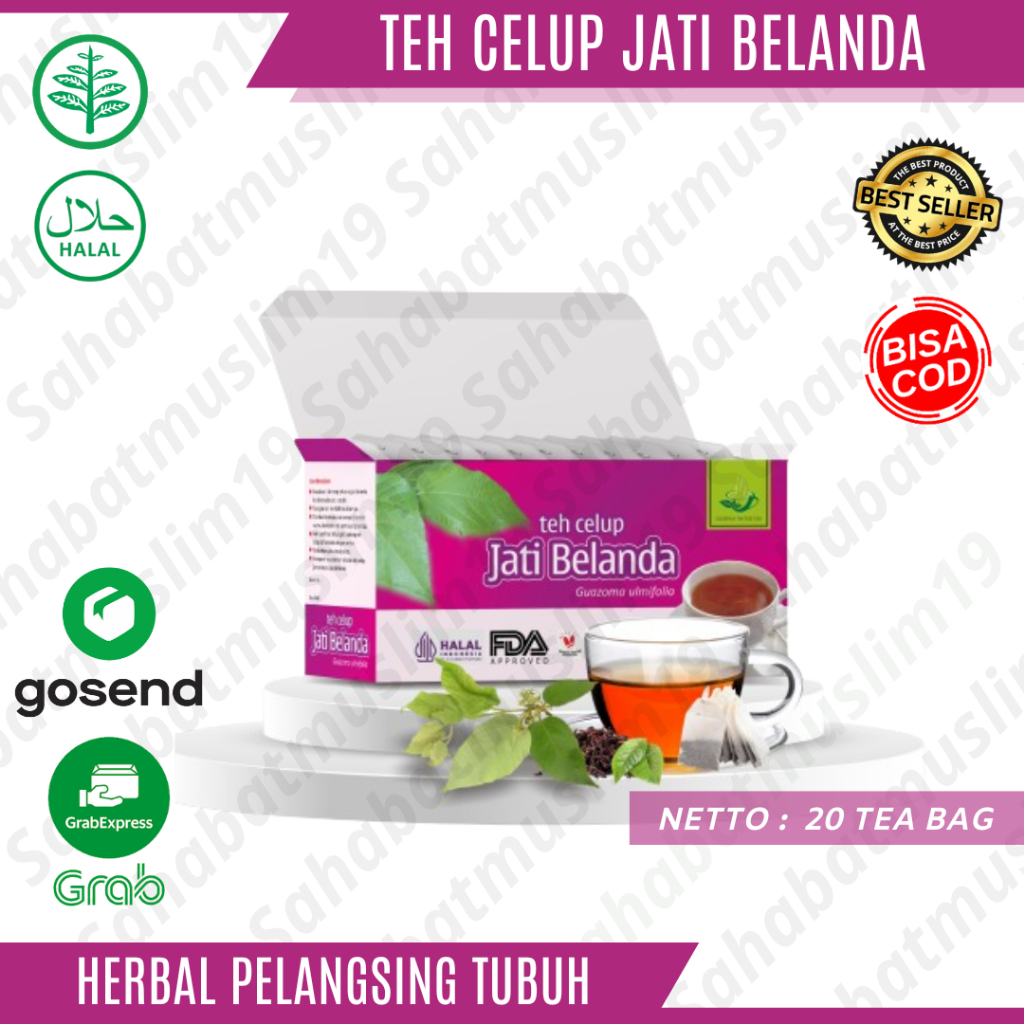 

Teh Celup Jati Belanda Tazakka Herbal Untuk Pelangsing Tubuh Dan Mengendalikan Nafsu Makan Ampuh Original