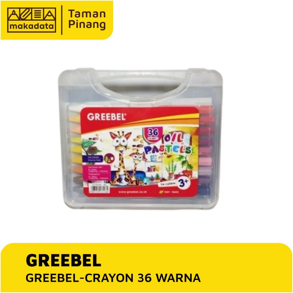 

CRAYON / OIL PASTEL GREEBEL ISI 36 WARNA ( 1PCS)