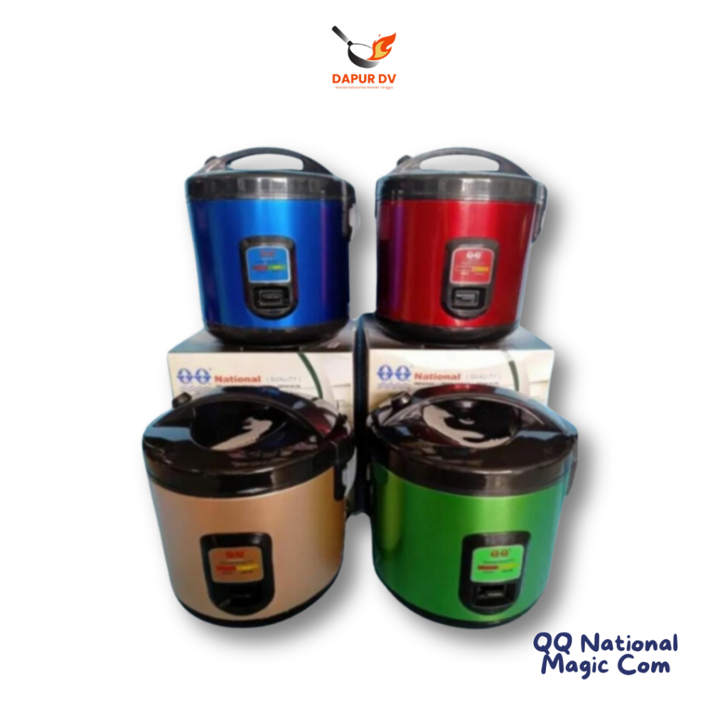 QQ Magic Com M-818 M-828 3IN1 Kapasitas 1 Liter & 1,8 Liter | Rice Cooker Nasi Serbaguna - LIVE DV