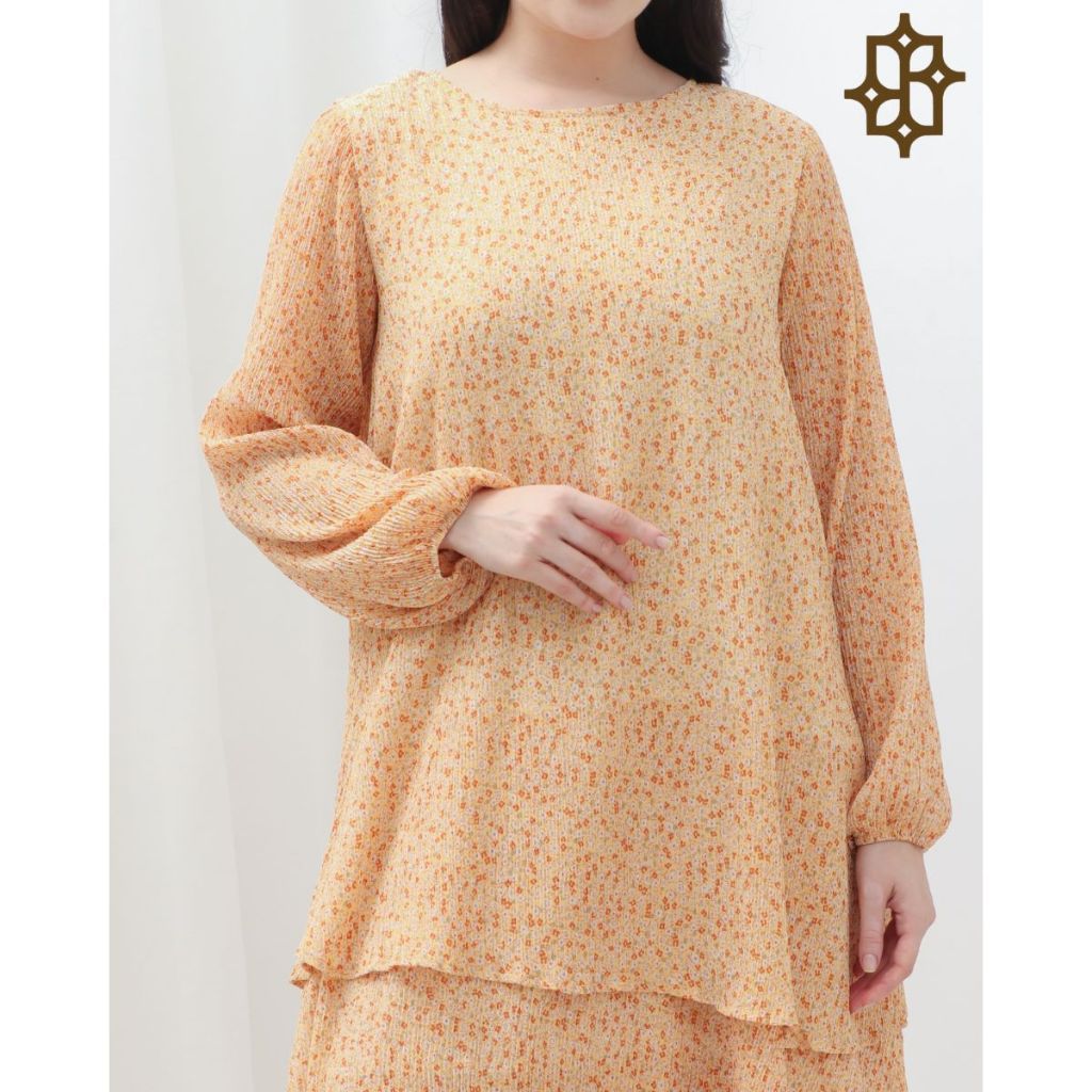 SAAZZ Oscar Della Renta Pakaian Muslimah Gamis Dress Wanita Kekinian-4