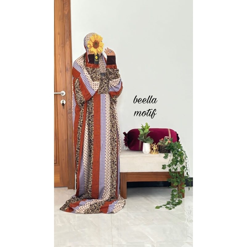 Mukena yabasmah motif beela