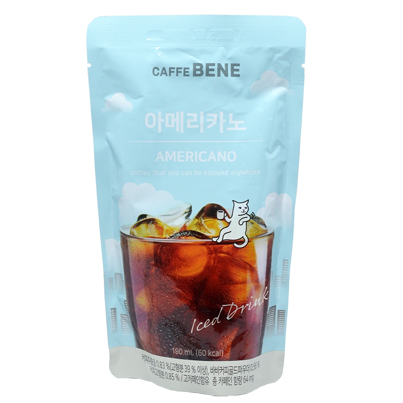 

CAFFEBENE AMERICANO POUCH COFFEE 190 ML