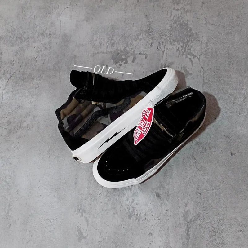 DEFCON x Vans Sk8 Hi Notchback Pro Black Camo