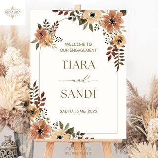 Cipta Jaya - PAPAN FOTO SAJA TANPA STANDING Dekorasi Lamaran Khitanan Aqiqah Anak Ultah Ulang Tahun 