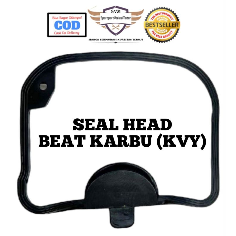 SEAL HEAD BEAT KARBU KVY KARET HEAD BEAT KARBU KARET SEAL ORING GASKET COVER HEAD BEAT KARBU KVY