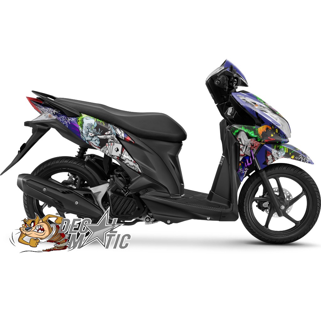 Decal Vario Techno 125 Full body Stiker Full Body Vario Techno 125 PGMFI 2011-2014 Joker