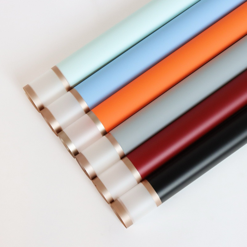 

WP000022 [PER 5 PCS] kertas cellophane list gold transparant