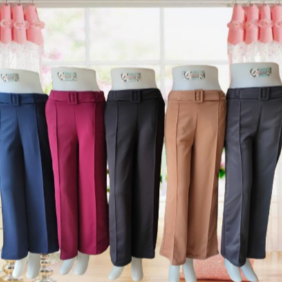 CELANA KULOT SCUBA BELT / KULOT HAIGHWAIST GESPER PREMIUM KONVEKSI LANGSUNG