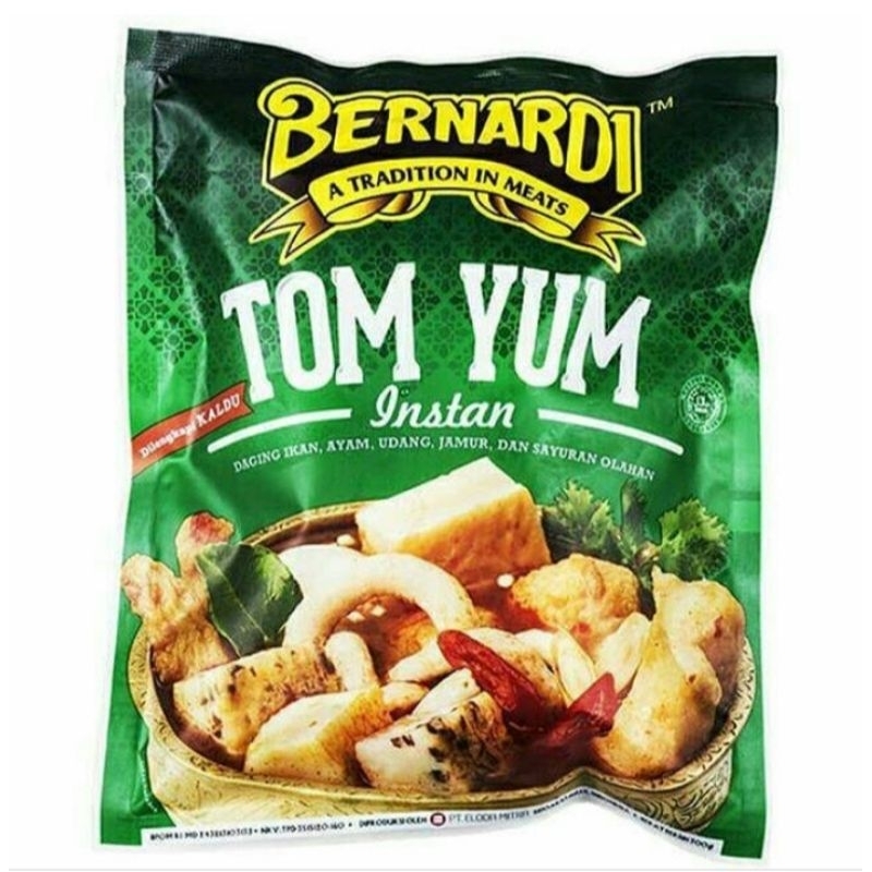 

Tomyum bernardi 300gr