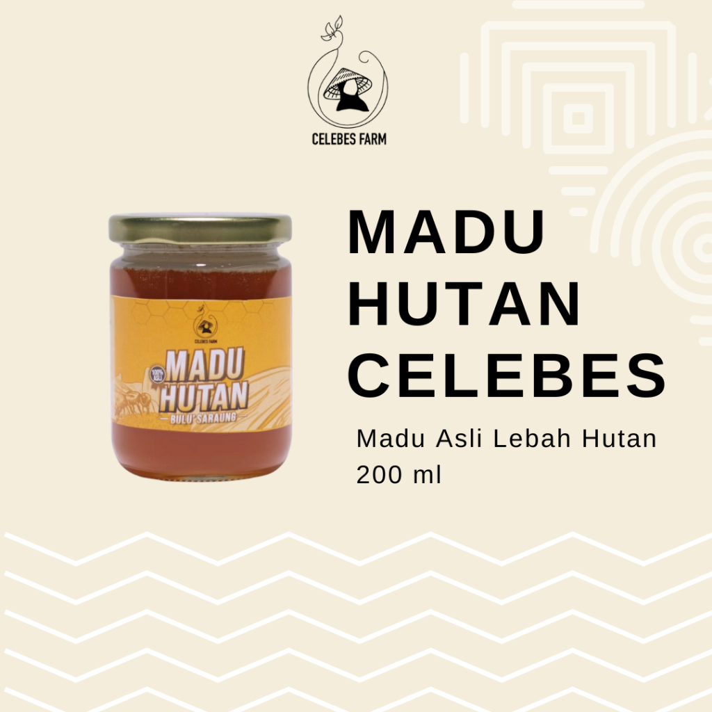 

MADU HUTAN CELEBES 100% ASLI 200ml Botol Kaca