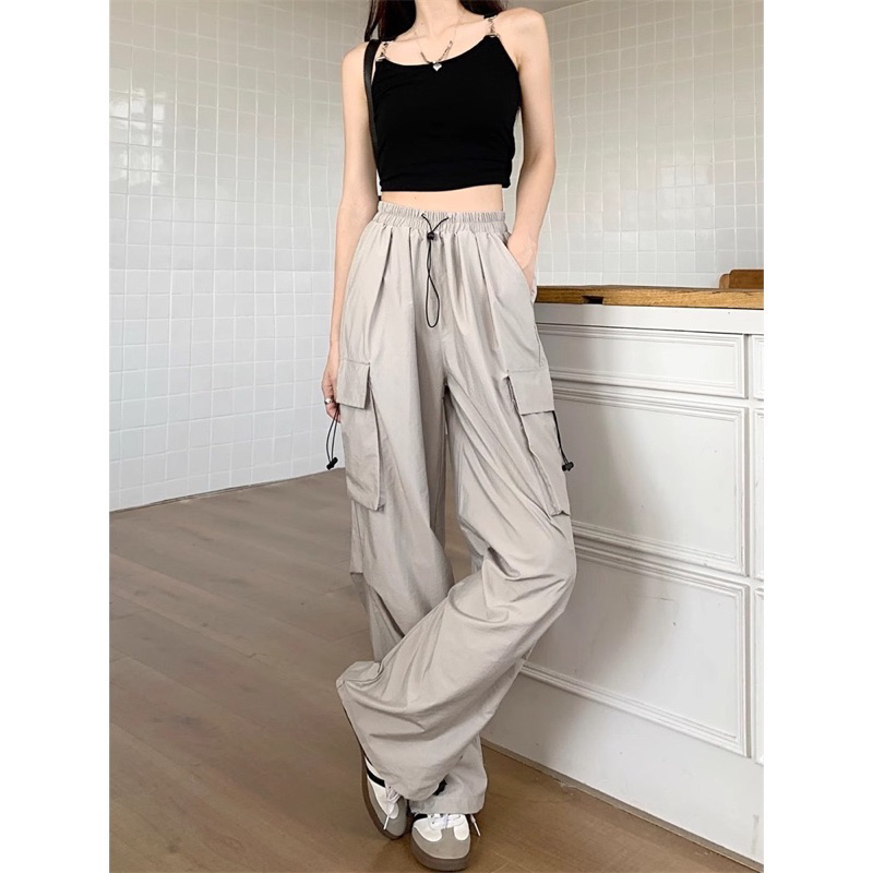 Doyaa Cargo // celana cargo wanita // celana cargo wanita import