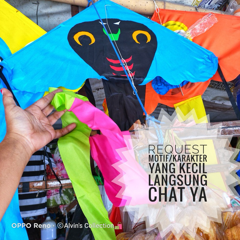 LAYANGAN KAIN KARAKTER EOR/ LAYANGAN KAIN BISA DILIPAT / LAYANGAN KAIN KARAKTER / LAYANGAN KAIN MOTI