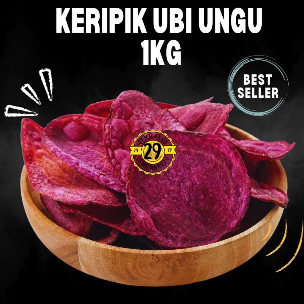 

Keripik Ubi Ungu Renyah 1kg