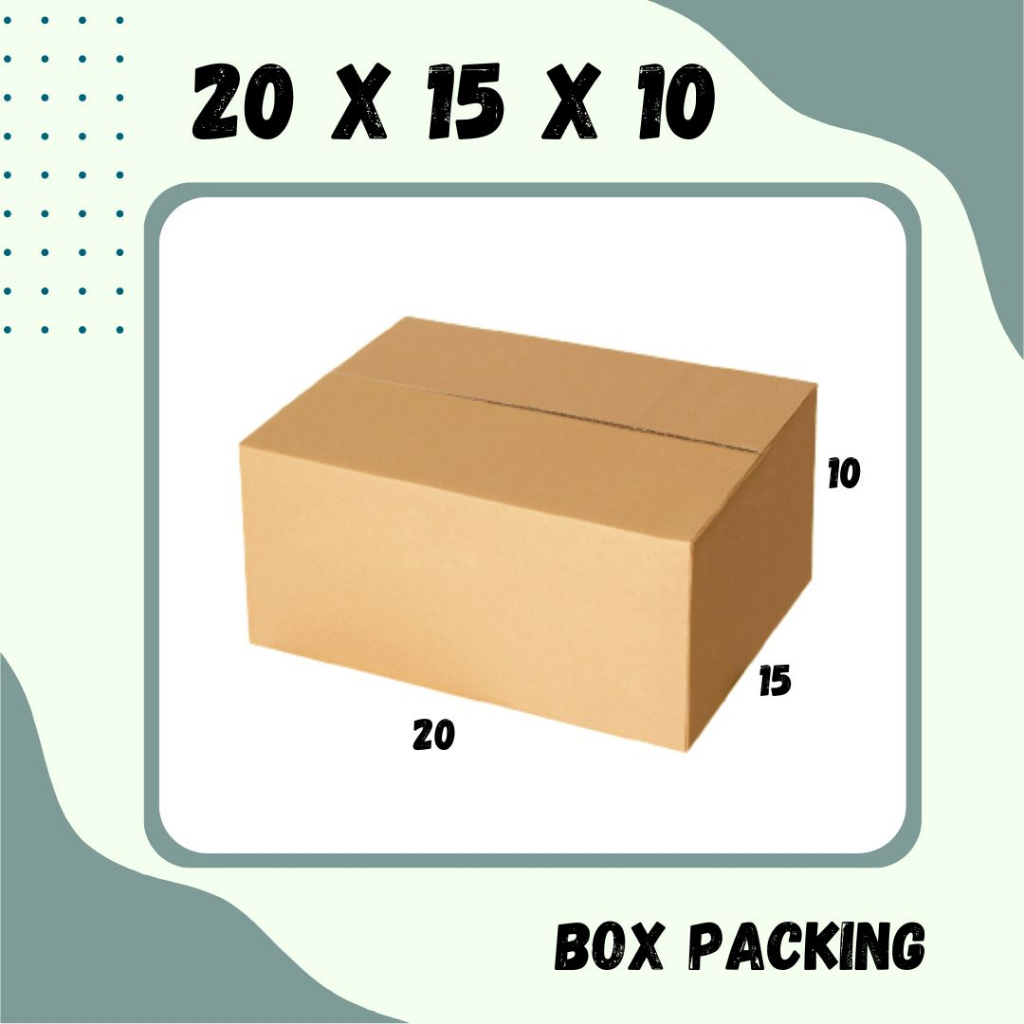 

Box 20x15x10 Kardus Packing A1 Olshop Karton Dus Souvenir Kotak Kemasan Sparepart Jamu Madu Assesoris Kosmetik