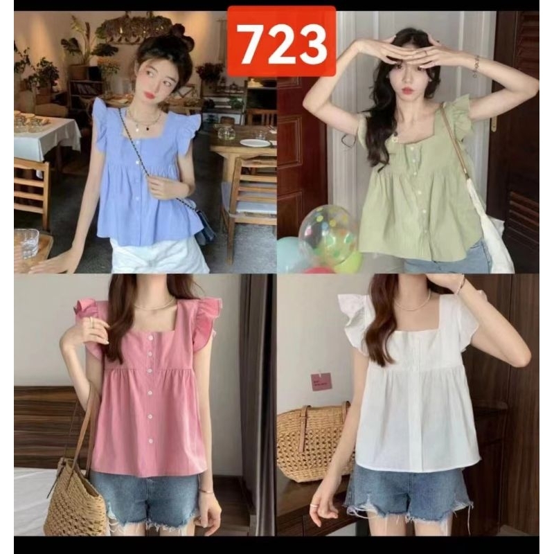 Blouse Wanita baby doll/Atasan korean style