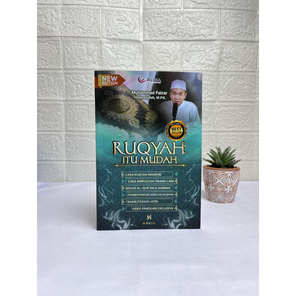 Buku Pedoman Rukyah I RUQYAH ITU MUDAH  Karya Ustadz Muhammad Faizar Aliqa Original