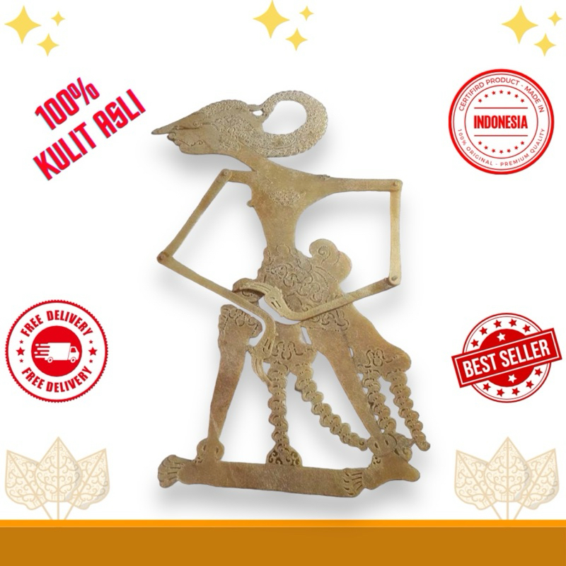 Wayang kulit asli putihan wisanggeni pedalangan