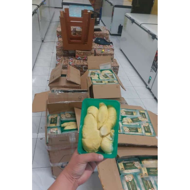 

Durian kupas Greenbox 500gr asli Medan original