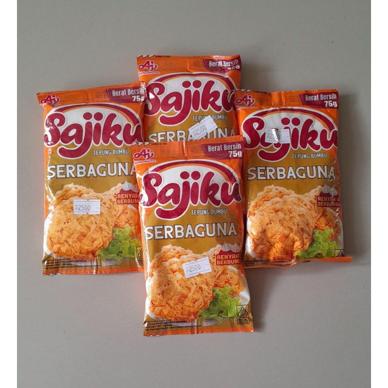 

SAJIKU TEPUNG BUMBU SERBAGUNA 75gr