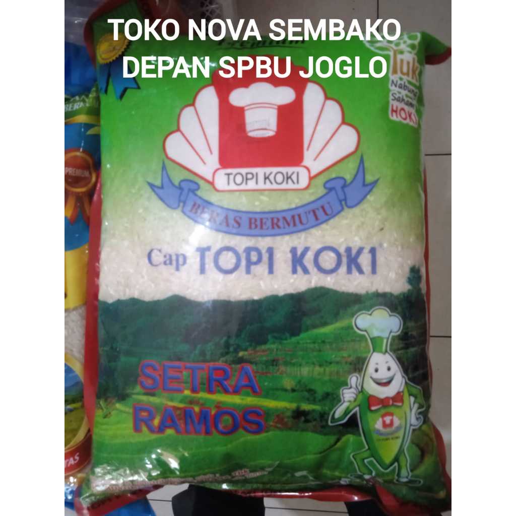 

BERAS SETRA RAMOS 5KG TOP KOKI