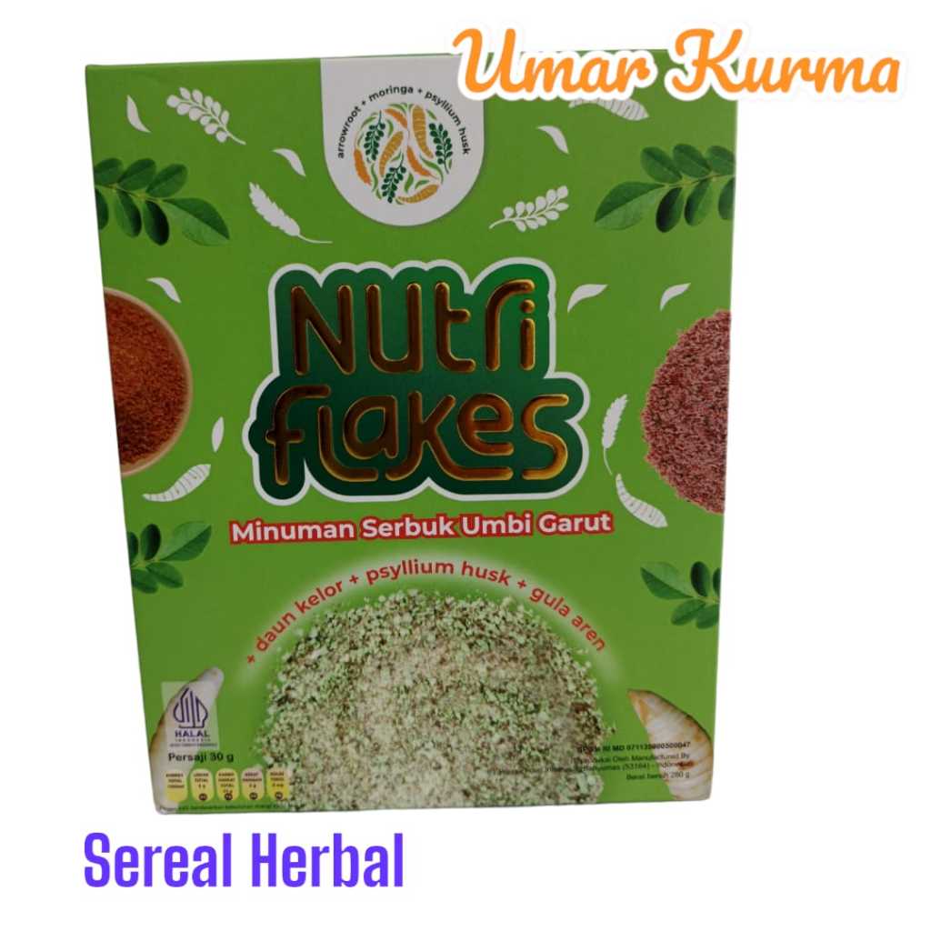 

Nutriflakes Sereal Umbi Garut