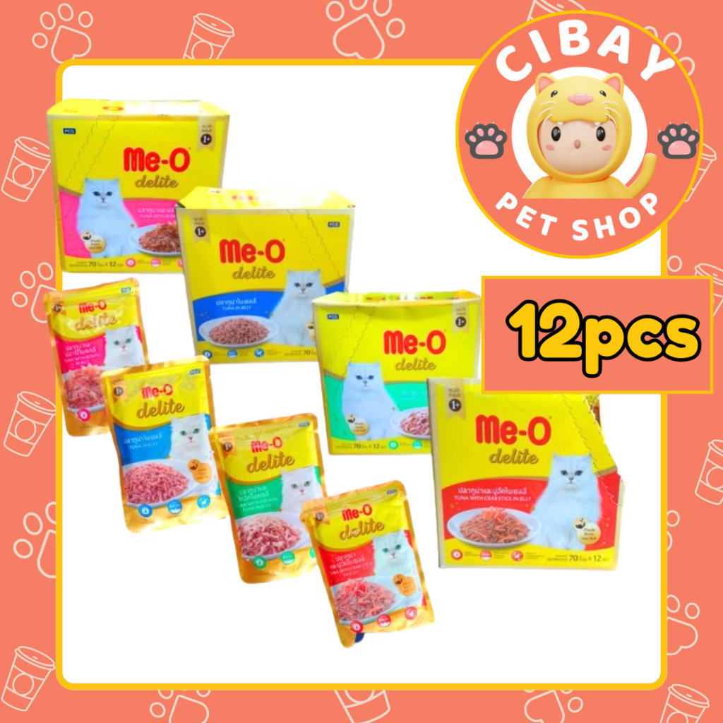 MEO delite pouch premium 70gr ( 1 DUS ISI 12 )