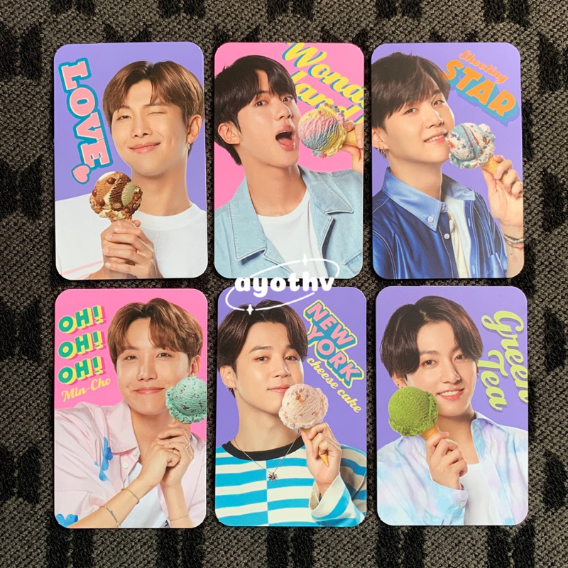 [OFFICIAL] PHOTOCARD PC BTS BASKIN ROBBIN