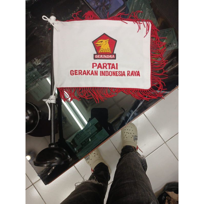 

Bendera Meja GERINDRA + Tiang