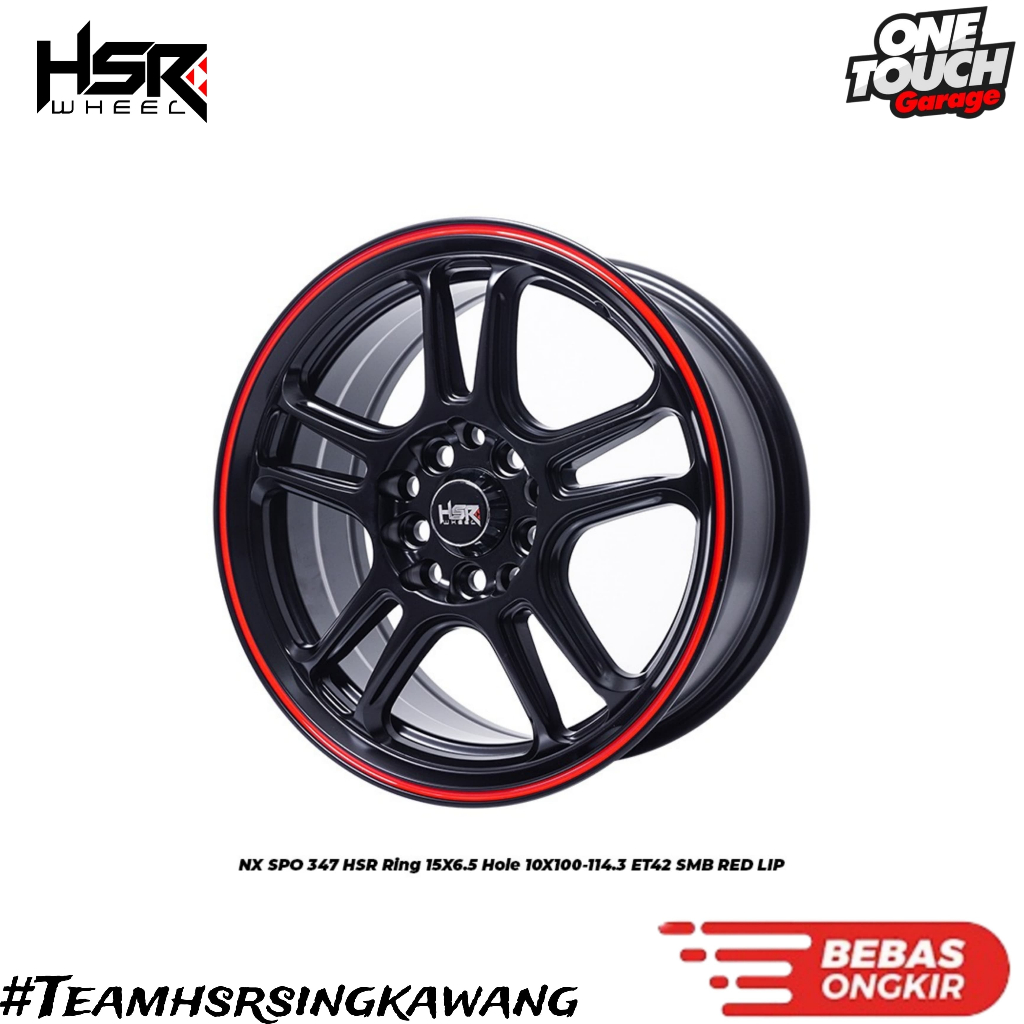Velg mobil sienta, wish, corrola, ertiga, innova hsr nx spo ring 15
