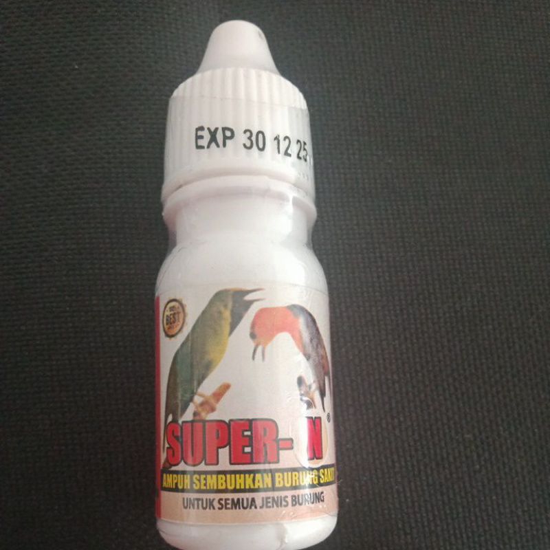Super N obat burung sakit