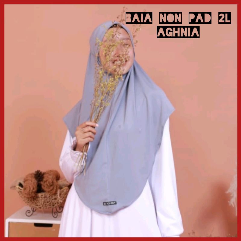 Aghnia Hijab - Bergo Baia Non Pad 2L Bergo Lycra