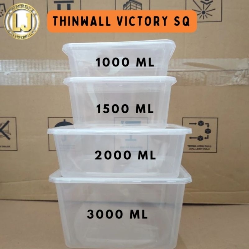 THINWALL VICTORY SQ 1000ml/1500ml/2000ml/3000ml