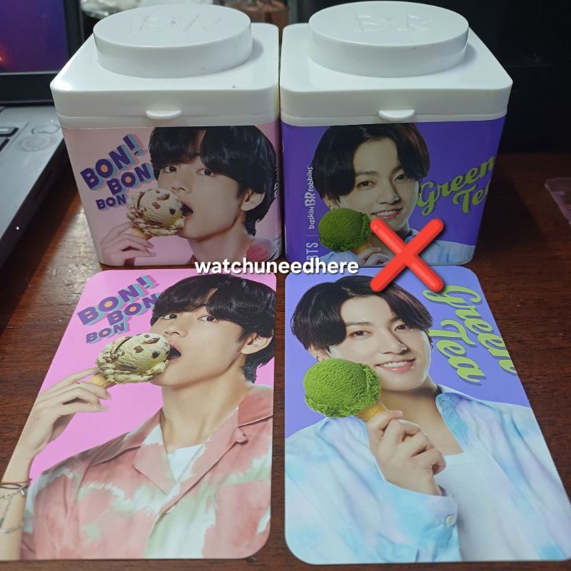 Butter Photostrip Suga | Jungkook D-day Calendar PC | j-hope BE | Dicon SPC | Butter Group Cream | R