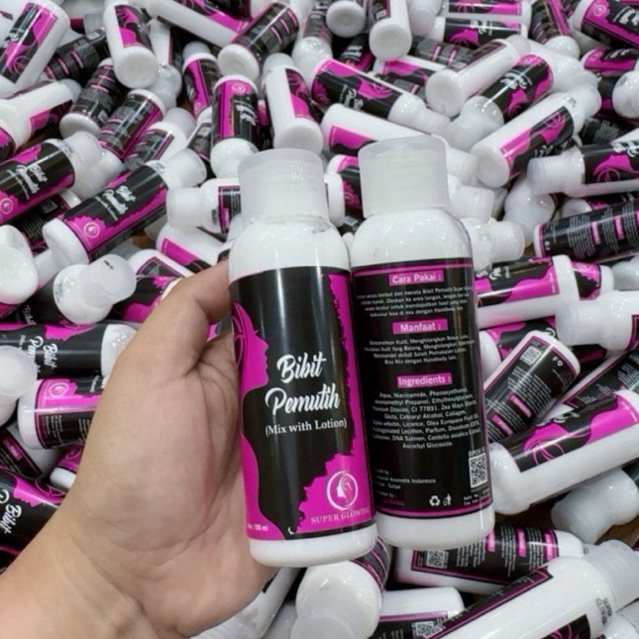 Bibit Pemutih Super Glowing BPOM Campuran Handbody