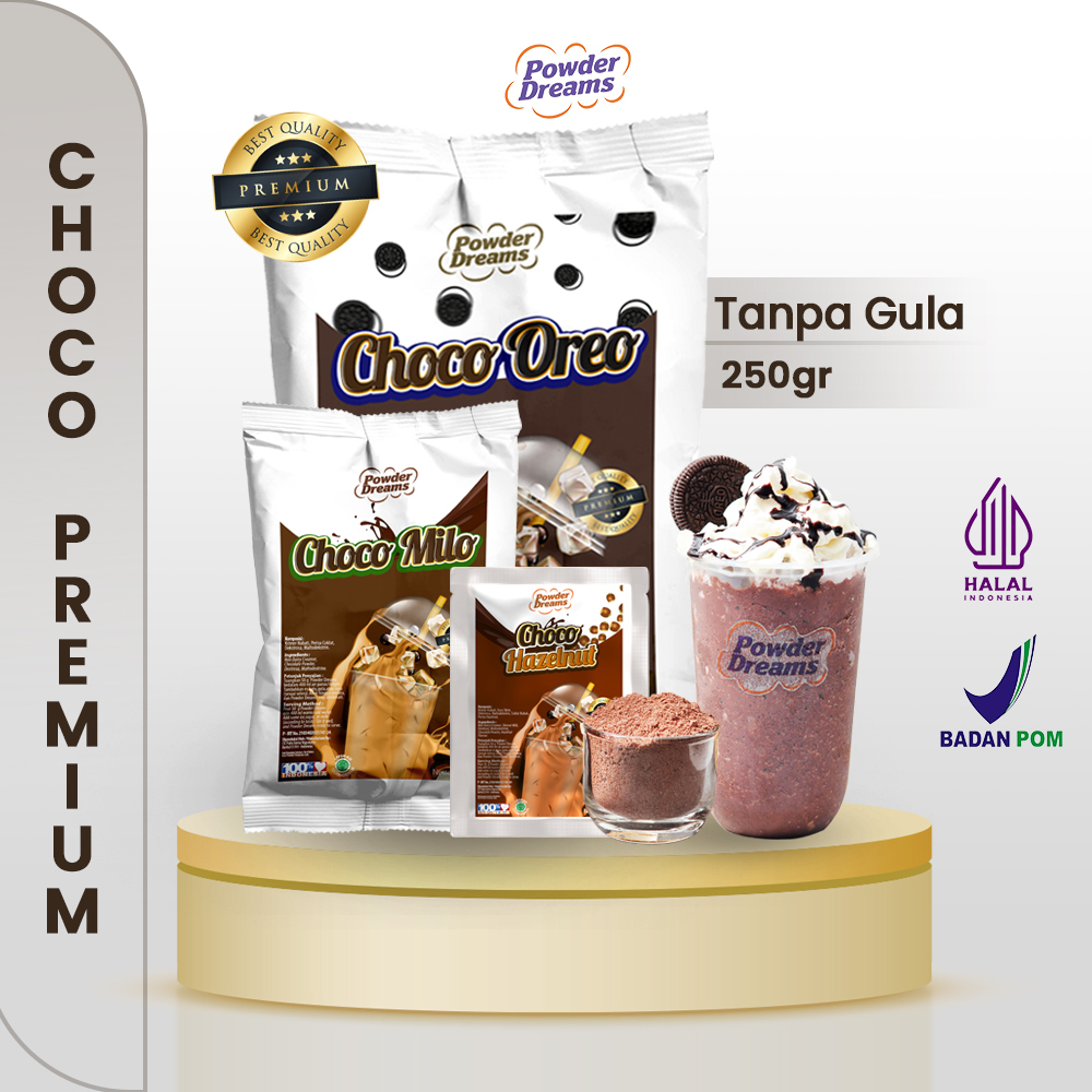 

Powder Dreams - Bubuk Minuman Series Chocolate 250 Gram