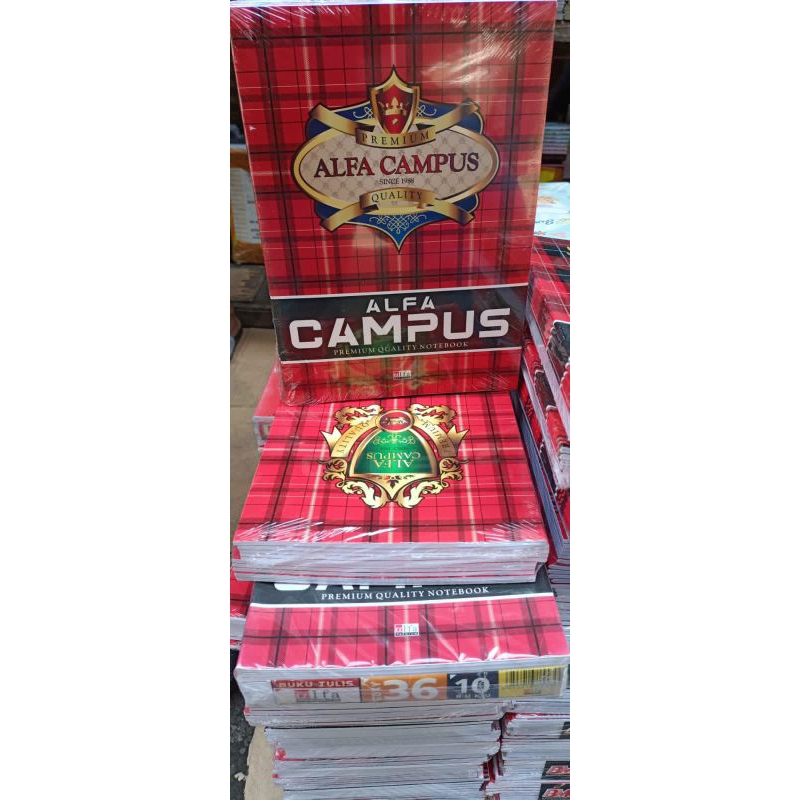 

BUKU TULIS CAMPUS PANJANG, 36 LEMBAR ,ISI 10