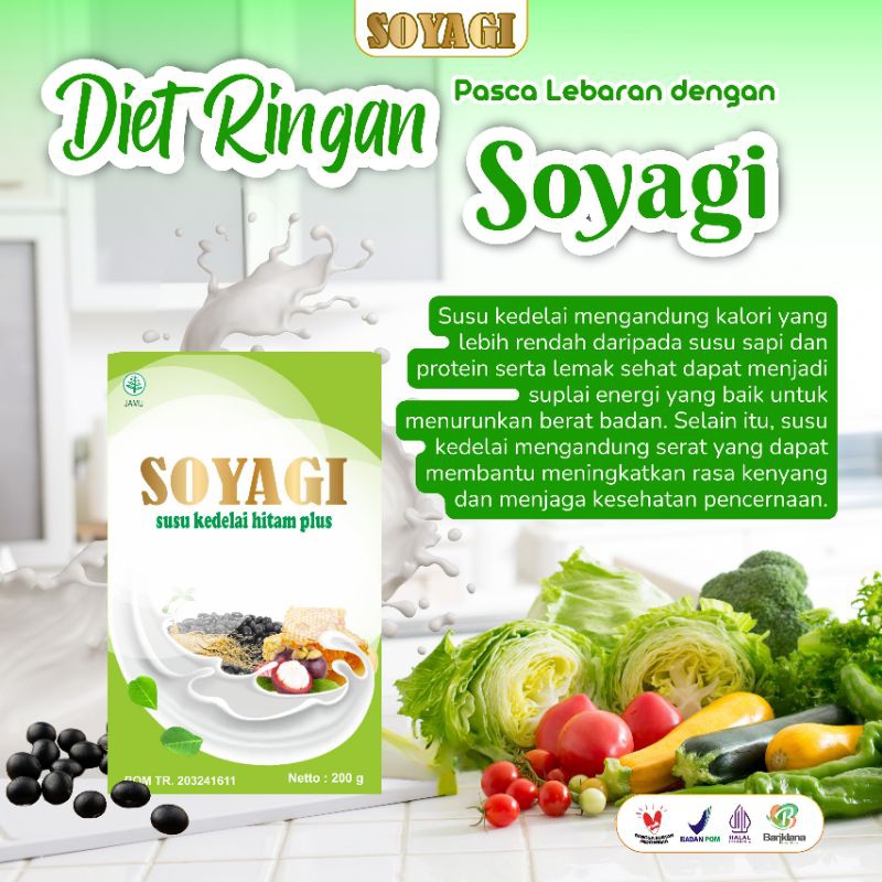 

Paket Reseller Soyagi 10 Box/Susu Diet/Berat Badan ideal 200gr