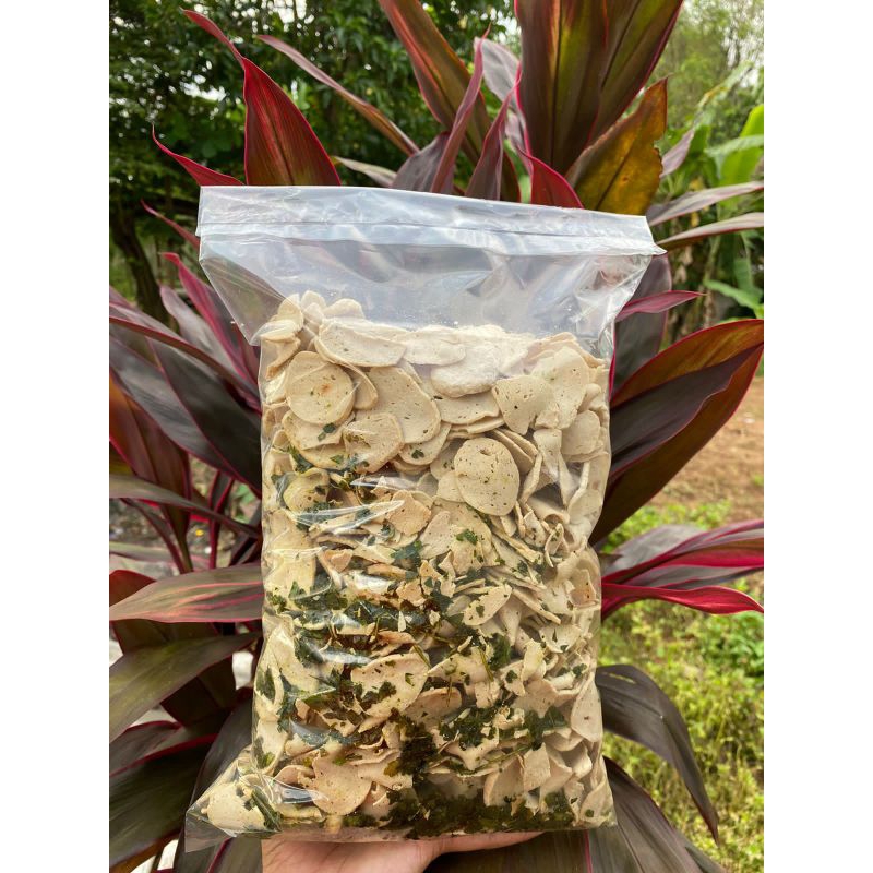 

Basreng viral koin original daun jeruk 500gram