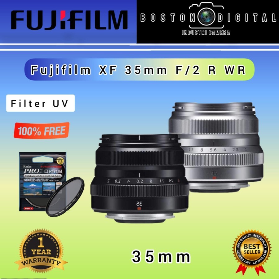 LENSA FUJIFILM XF 35MM F2 R WR / FUJIFILM XF 35MM F2 R WR