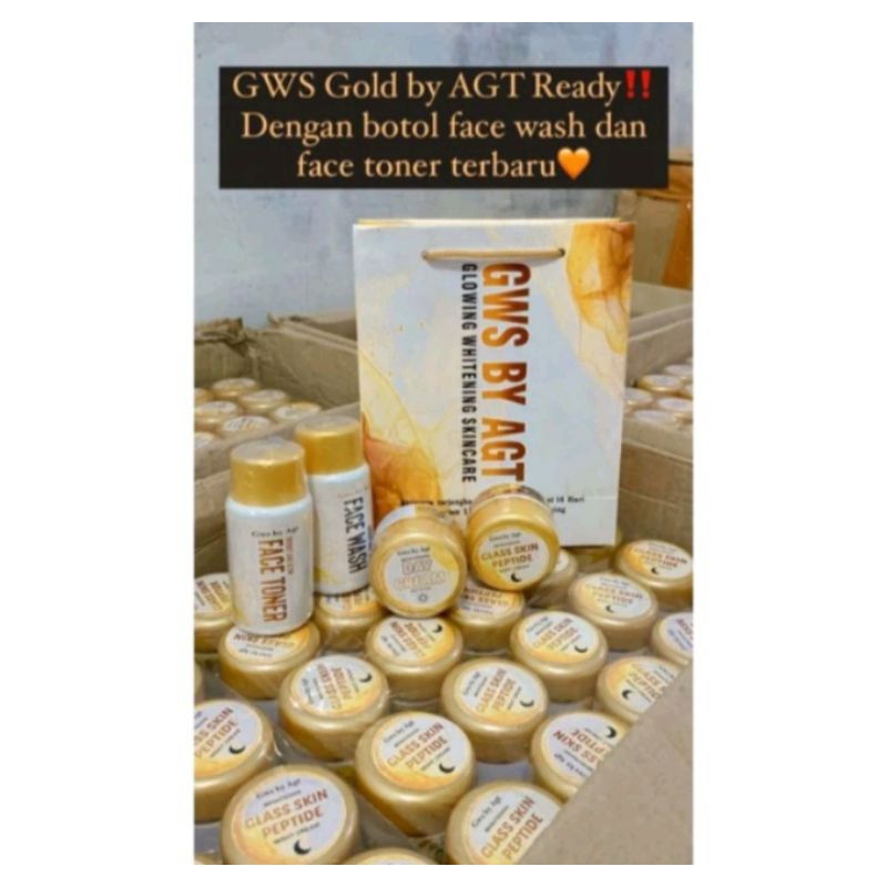 GWS GOLD BPOM (20 PAKET) ORIGINAL KEMASAN BARU